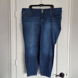 Torrid Premium Stretch Medium Dark Wash Jeggings